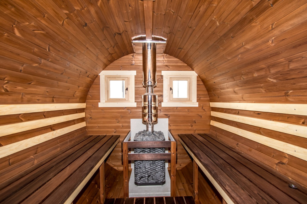 Rund bastu 3,90m Timberart image 23