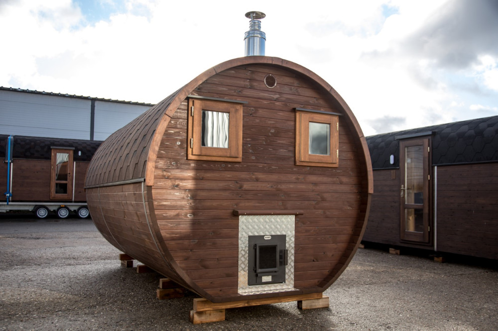 Rund bastu 3,90m Timberart image 23