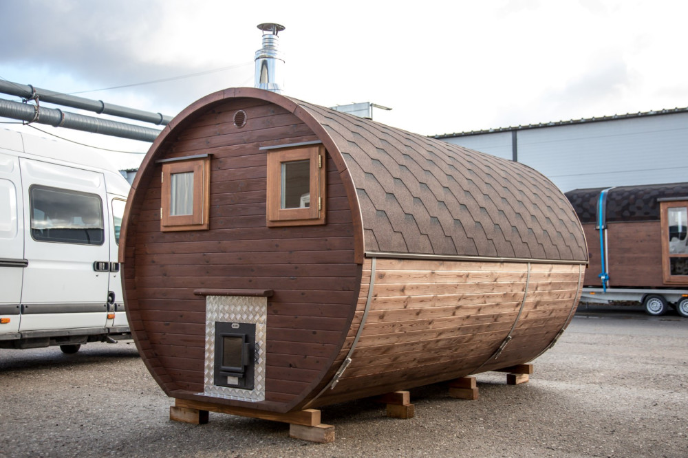 Rund bastu 3,90m Timberart image 23