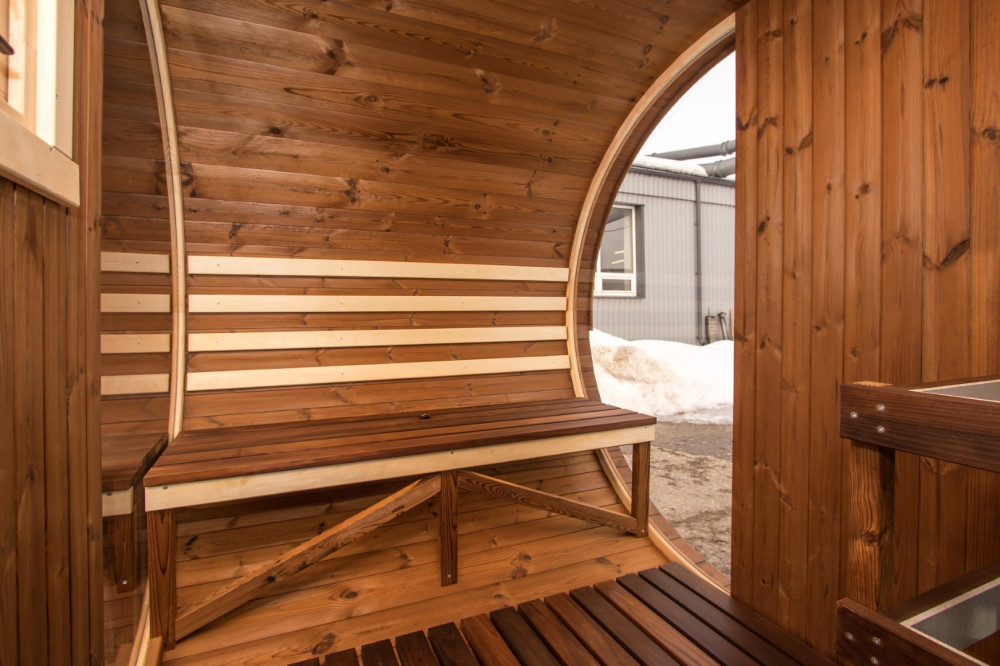 Oval bastu LUX 4,00m Timberart image 11