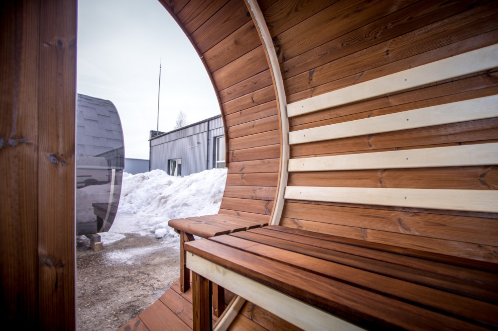Oval bastu LUX 4,00m Timberart image 11