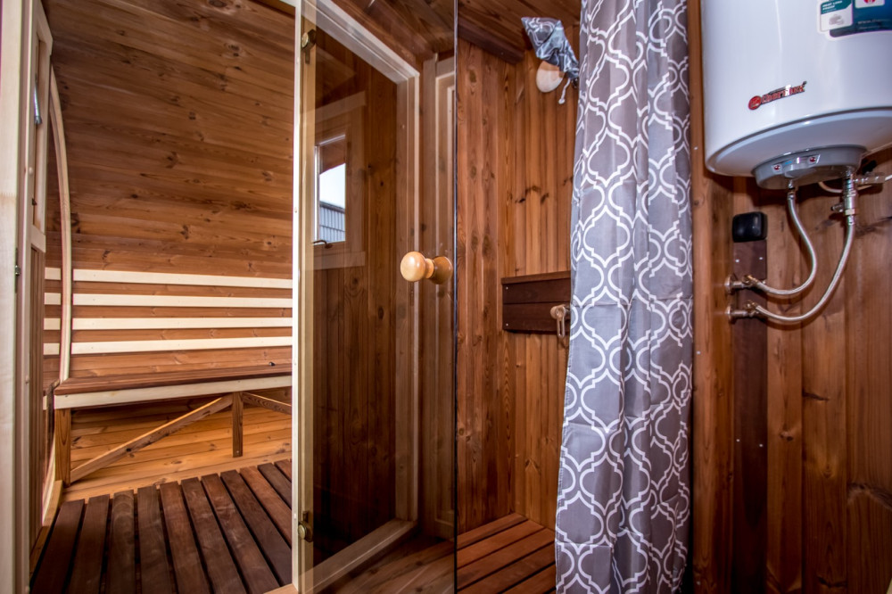 Oval bastu LUX 4,00m Timberart image 11