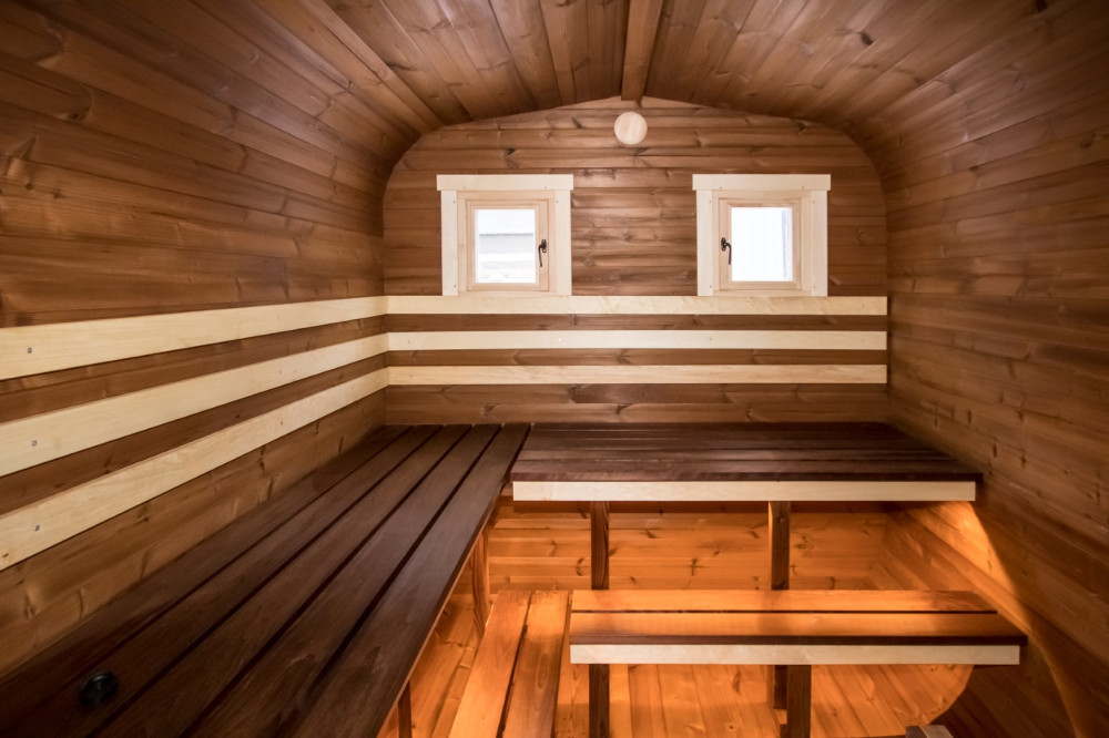 Rektangulär bastu 5,70m Timberart image 11