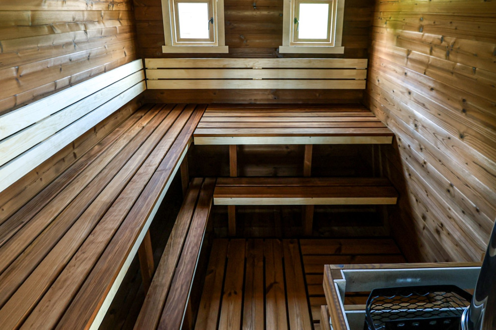 Rektangulär bastu 5,70m Timberart image 11