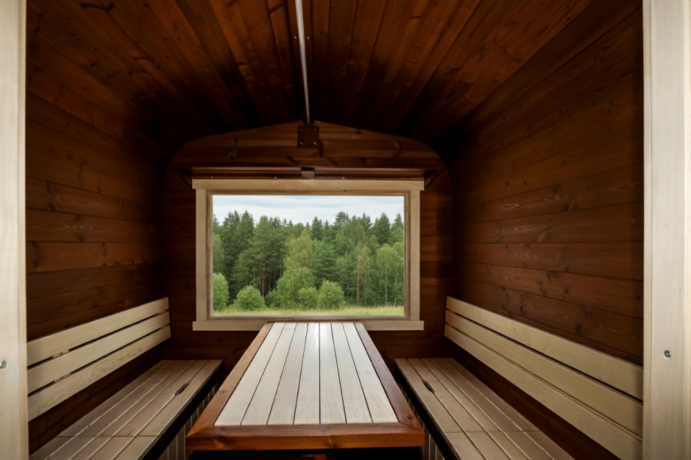 Rektangulär bastu 5,70m Timberart image 11