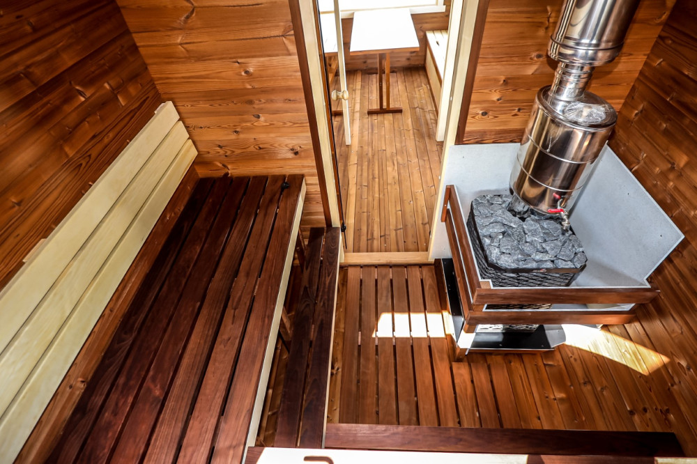 Rektangulär bastu 5,70m Timberart image 11