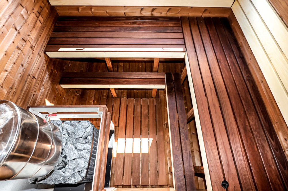 Rektangulär bastu 5,70m Timberart image 11