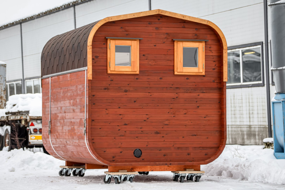 Rektangulär bastu 3,00m Timberart image 13