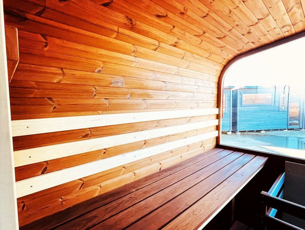 Rektangulär bastu 3,90m Timberart image 14