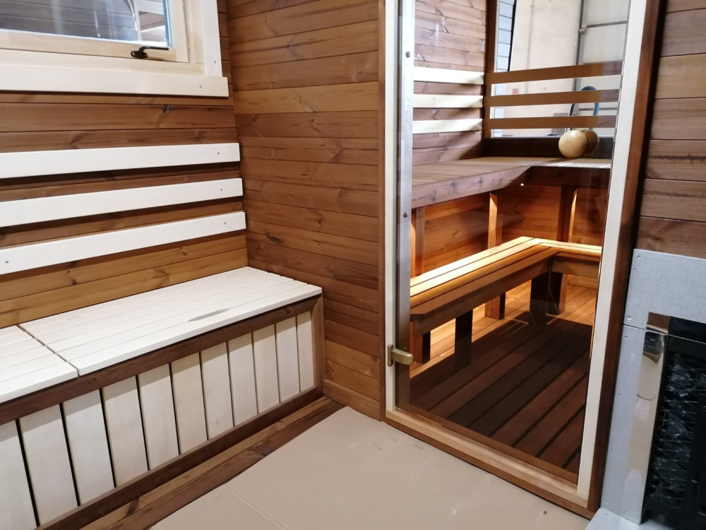 Rektangulär bastu 4,50m Timberart image 16