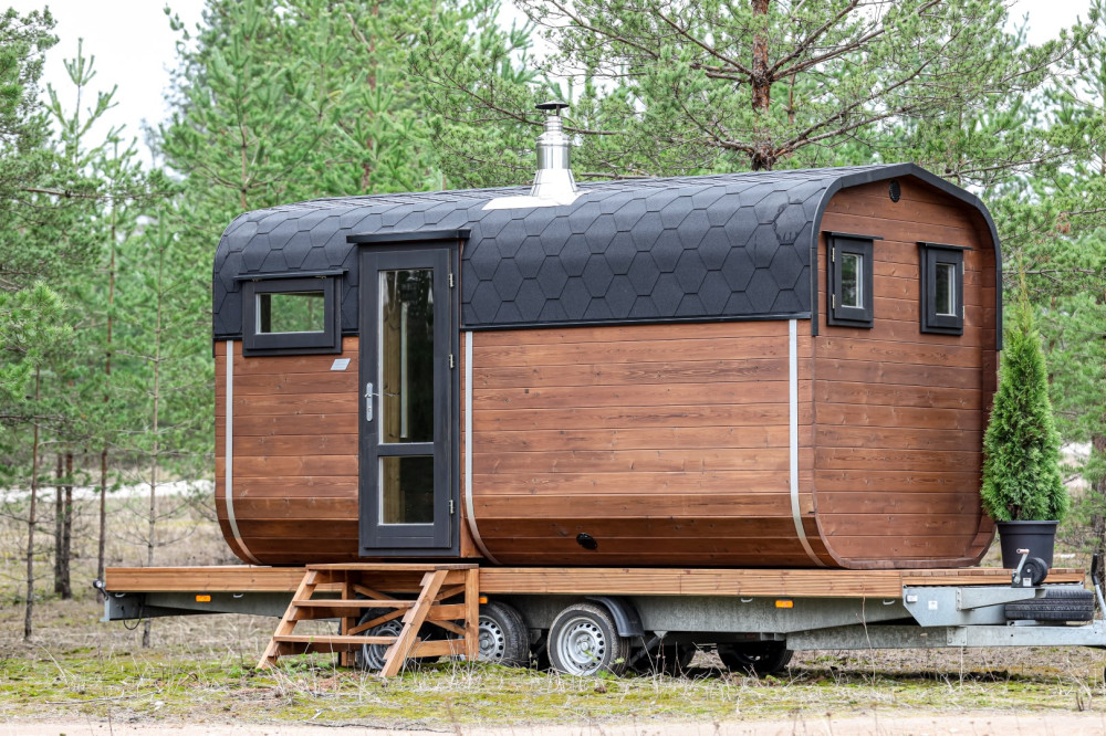 Rektangulär bastu 4,50m Timberart image 16