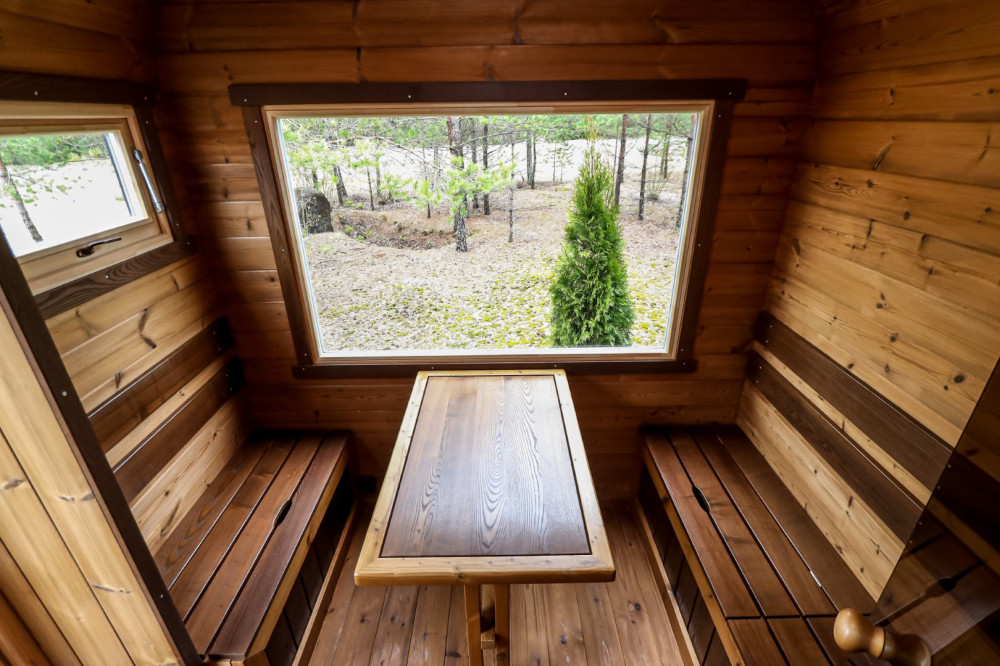 Rektangulär bastu 4,50m Timberart image 16