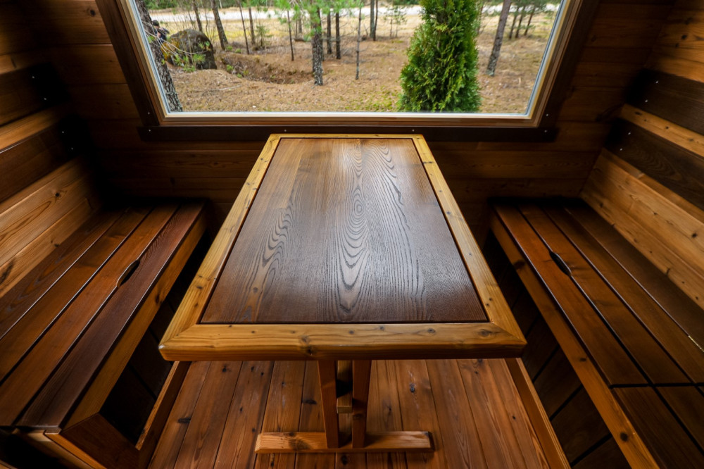 Rektangulär bastu 4,50m Timberart image 16