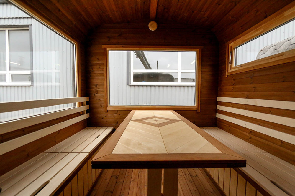 Rektangulär bastu 6,00m Timberart image 16