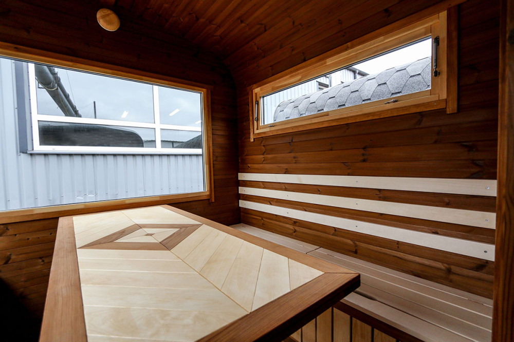 Rektangulär bastu 6,00m Timberart image 16