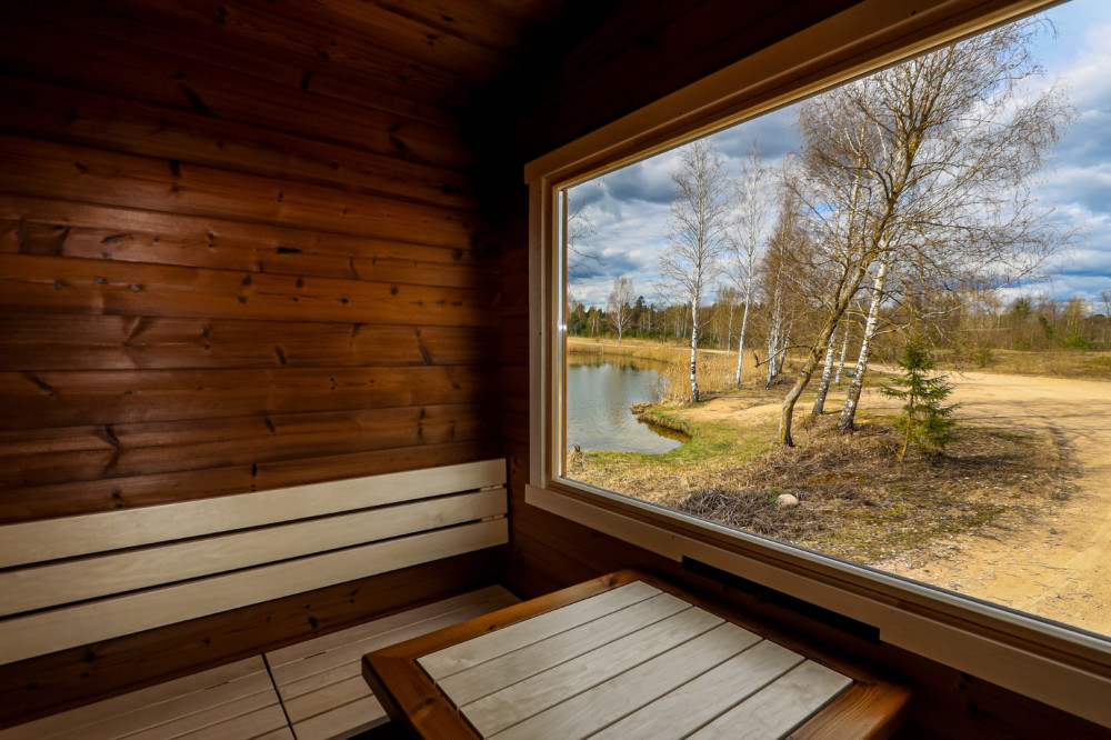 Rektangulär bastu 3,90m Timberart image 14