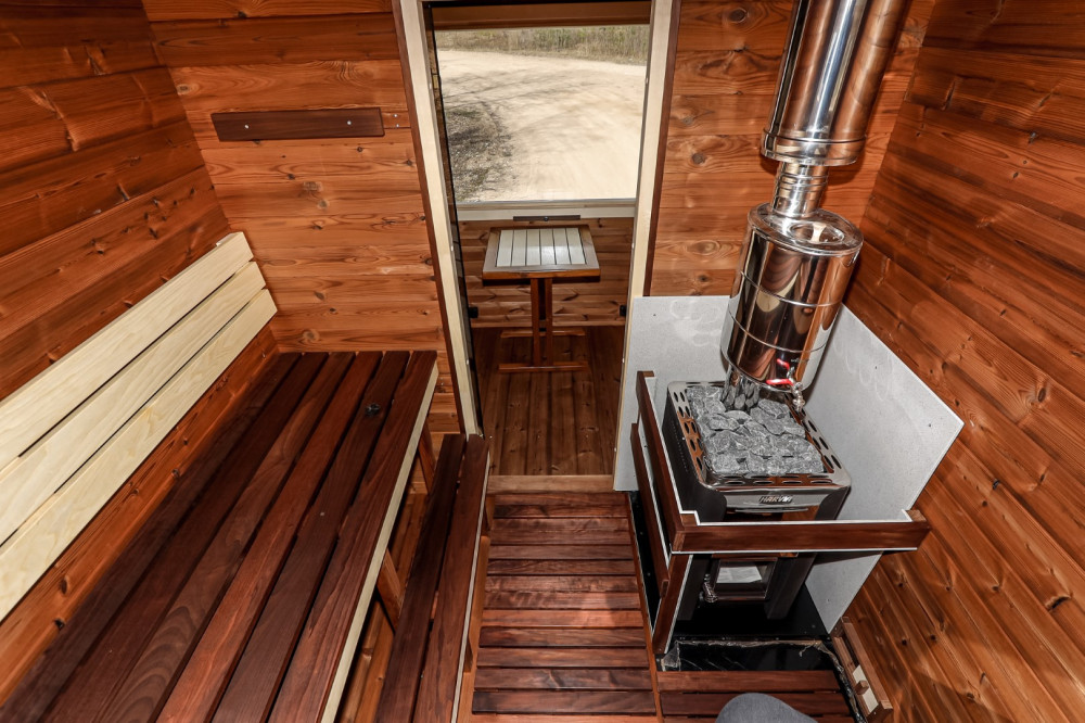 Rektangulär bastu 3,90m Timberart image 14